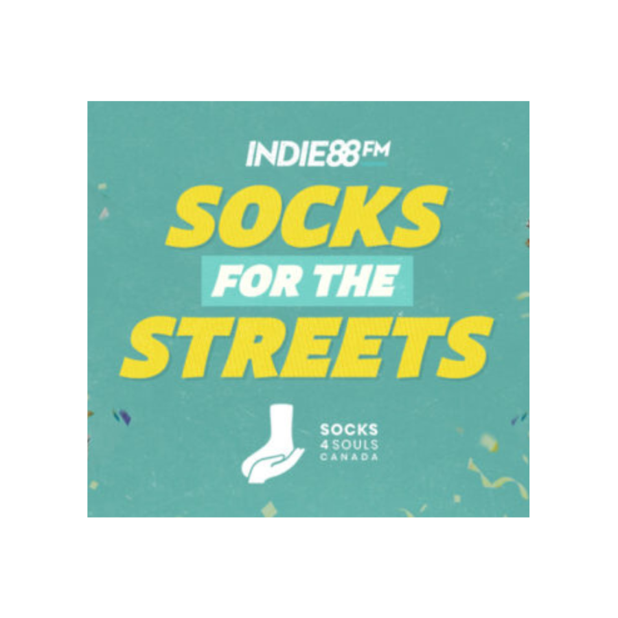 Campagne Socks for the Streets d’Indie88 Toronto logo